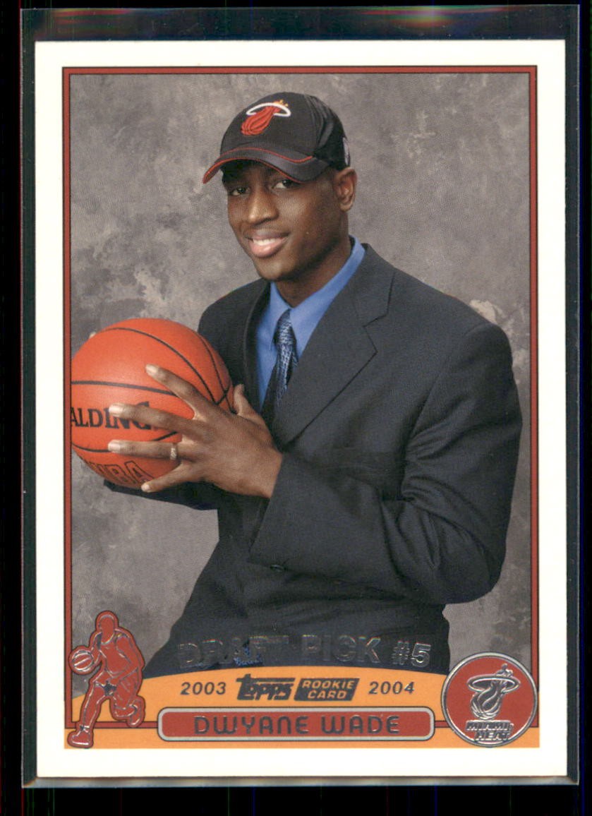 2003-04 Topps Dwyane Wade #225 Miami Heat