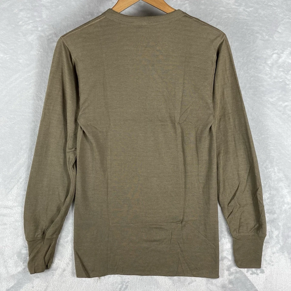 Camisa Térmica Vintage Doble Plegable Adulto Pequeña Marrón Años 80 90 Grunge Hipster Punk EE. UU.  Foto 2 de 4