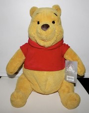 DISNEY STORE OFFICIAL Winnie the Pooh 16" Plush Stuffed Toy SUPER SOFT NWTs
