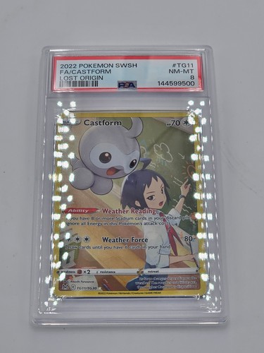 Castform graded PSA 8 for sale on eBay