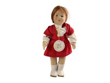 Karin Heller Stoff Puppe 35 cm. Top Zustand  