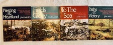 4 Bks in THE CIVIL WAR CAMPAIGN SERIES (7 books in series) by Jim Miles.