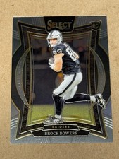 2024 Panini Select Brock Bowers Concourse Rookie Card 31 Raiders RC
