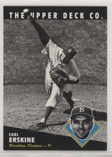 1994 Upper Deck All-Time Heroes Carl Erskine #187 04mo