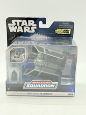 Star Wars Micro Galaxy Squadron Vader's Tie Advanced Launch Edition w Minifigure