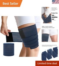 Adjustable Hamstring Compression Sleeve - Superior Thigh Support for Adults