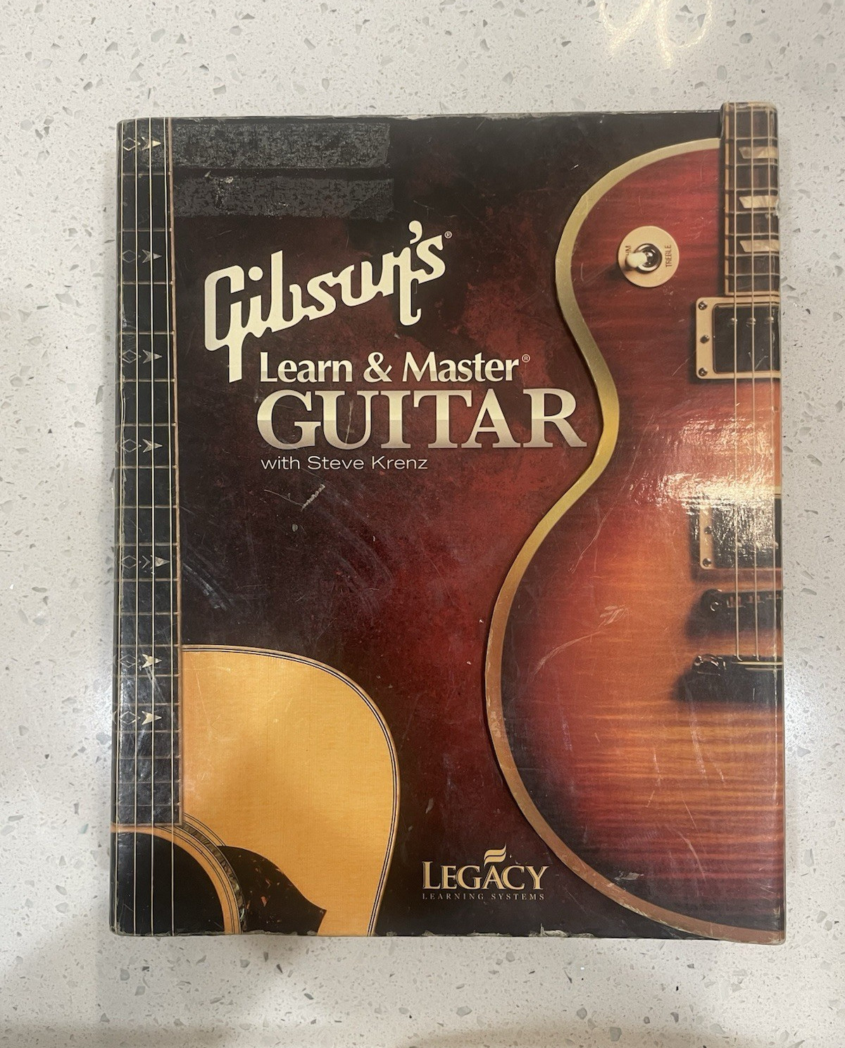 Legacy Learning Systems Learn & Master Guitar Book Steve Krenz Beginner English