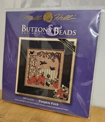 Mill Hill  Buttons & Beads Autumn Series Kit PUMPKIN PATCH MH14-6201