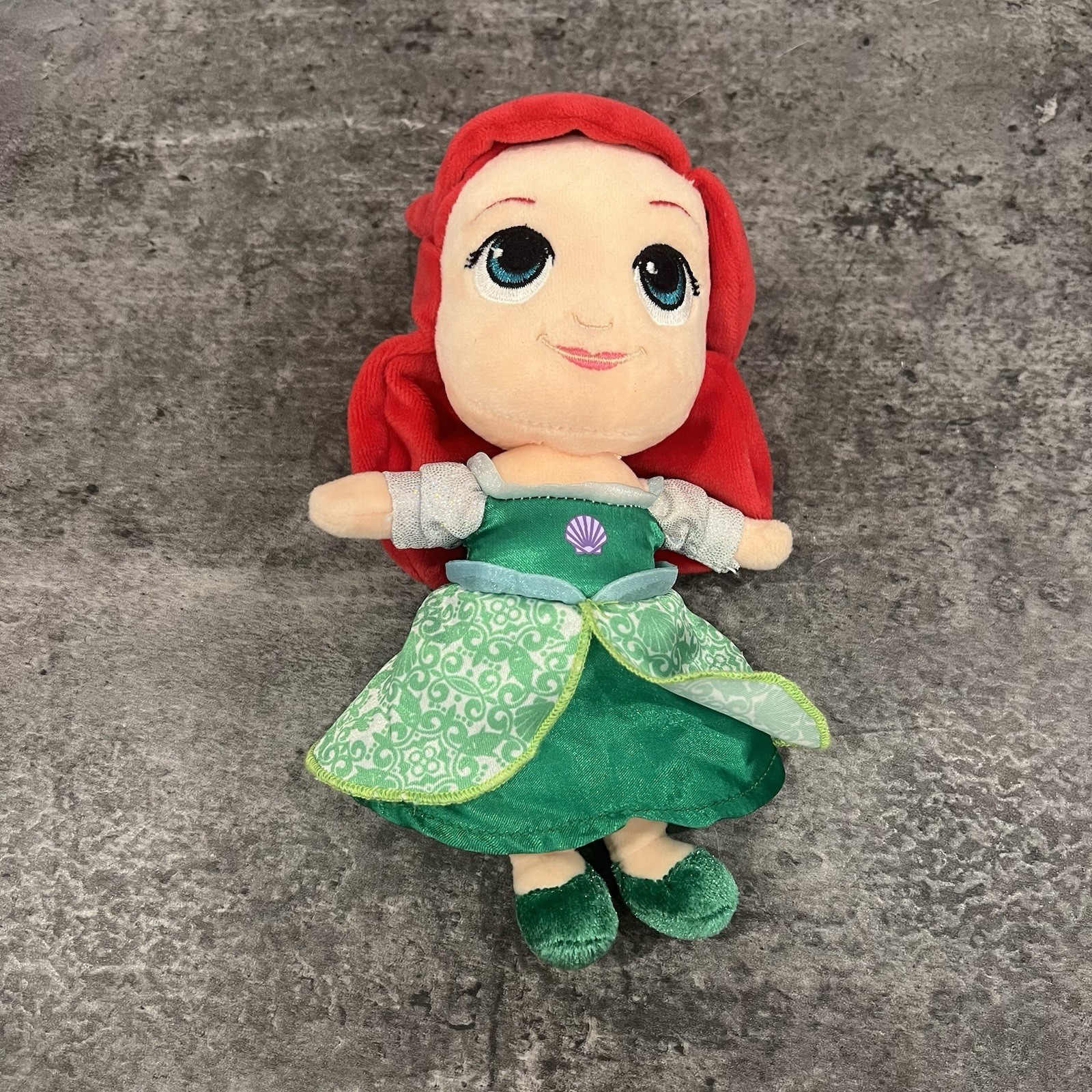 Posh Paws Disney Princess Super Soft Ariel Plush Toy 8"" 20cm