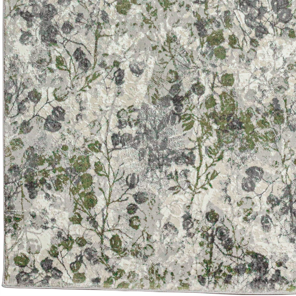 Livigno 1242 Transitional Floral Green 3x5 Area Rug - Image 3 of 4