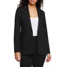 Express Women's Ponte Blazer Size L Black