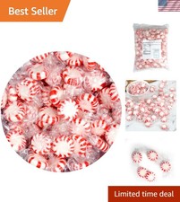 Refreshing Starlight Peppermint Mints, 3 lb Bag - Perfect for Holidays Parties