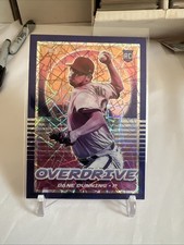 2021 Panini Chronicles Overdrive Blue Velocity Dane Dunning #16 Actual Shipping