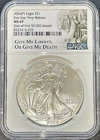 2024 American Silver Eagle (NGC) - AUTHENTIC - First Star Privy Release - MS 69