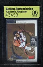 BAS 1995-96 SP Charles Oakley #91 Authentic Auto