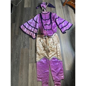Mardi Gras Vintage Costumes by Andrade Purple Sequin 3pc Circus Theatrical Bird