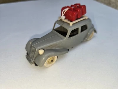 JOUET ANCIEN TRACTION AVANT CITROEN MINIALUXE RARE VERSION FRICTION BAGAGES - Photo 1/4