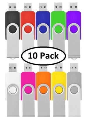 10 Pack USB Memory Stick Flash Drive Pen 2/4/8/16/32/64GB Großhandel Großpackung