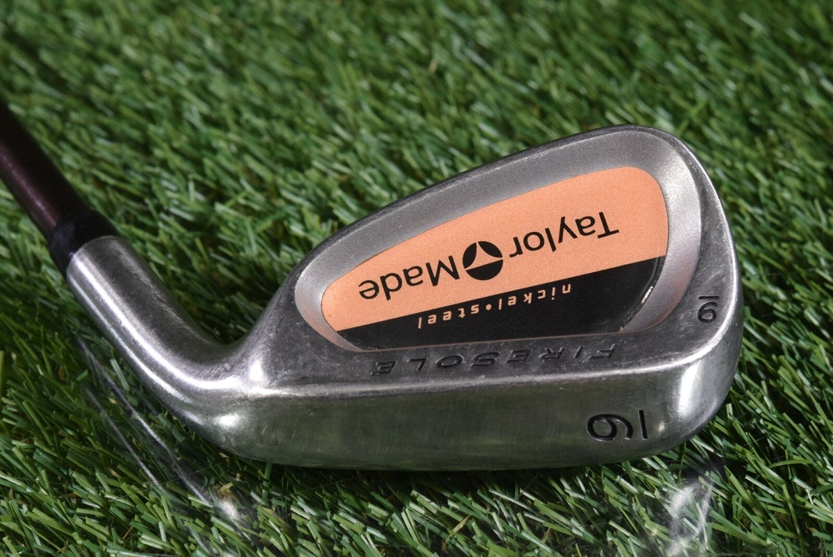 TAYLORMADE FIRESOLE 9 IRON BUBBLE S90 STIFF FLEX GRAPHITE SHAFT 