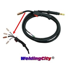 WeldingCity MIG Welding Gun 100A 10' Flexible Head K530F-5 Replc. Lincoln 100L