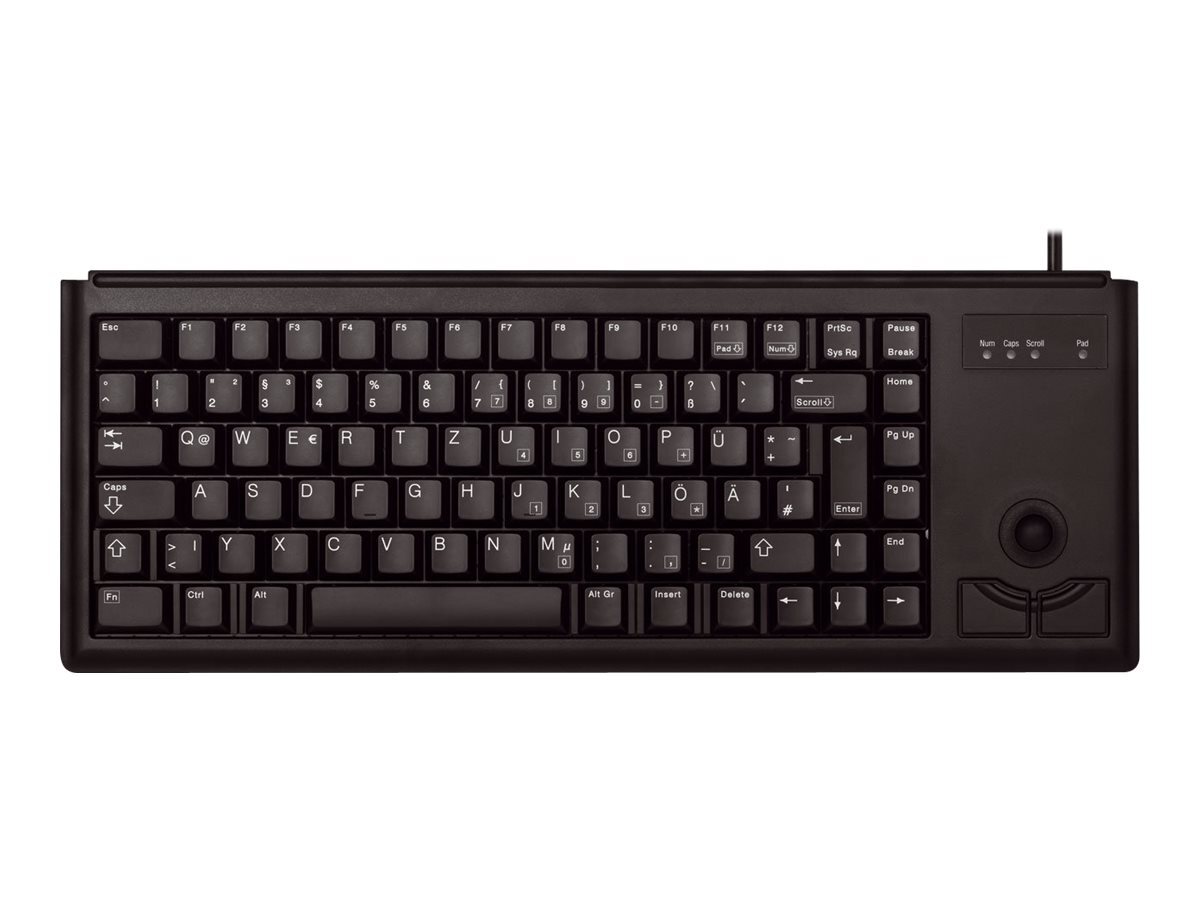 Cherry Slim Line Compact-Keyboard G84-4400 Tastiera 84 tasti G84-4400LPBGB-2