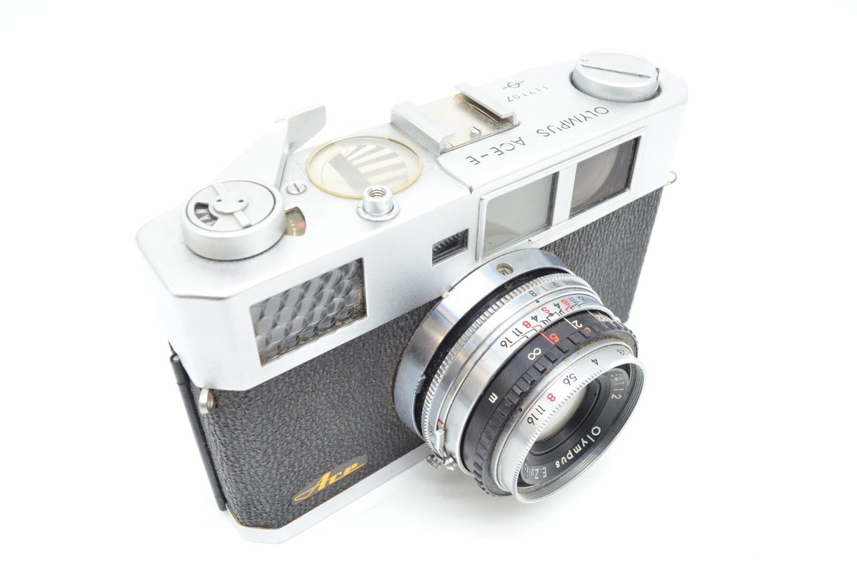 N MINT Olympus Ace-E 35mm Rangefinder Film camera E.Zuiko