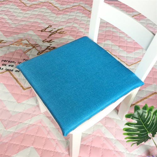 Cojín de silla cuadrado suave almohadillas de asiento elevador comedor cocina oficina patio interior - Imagen 12 de 47