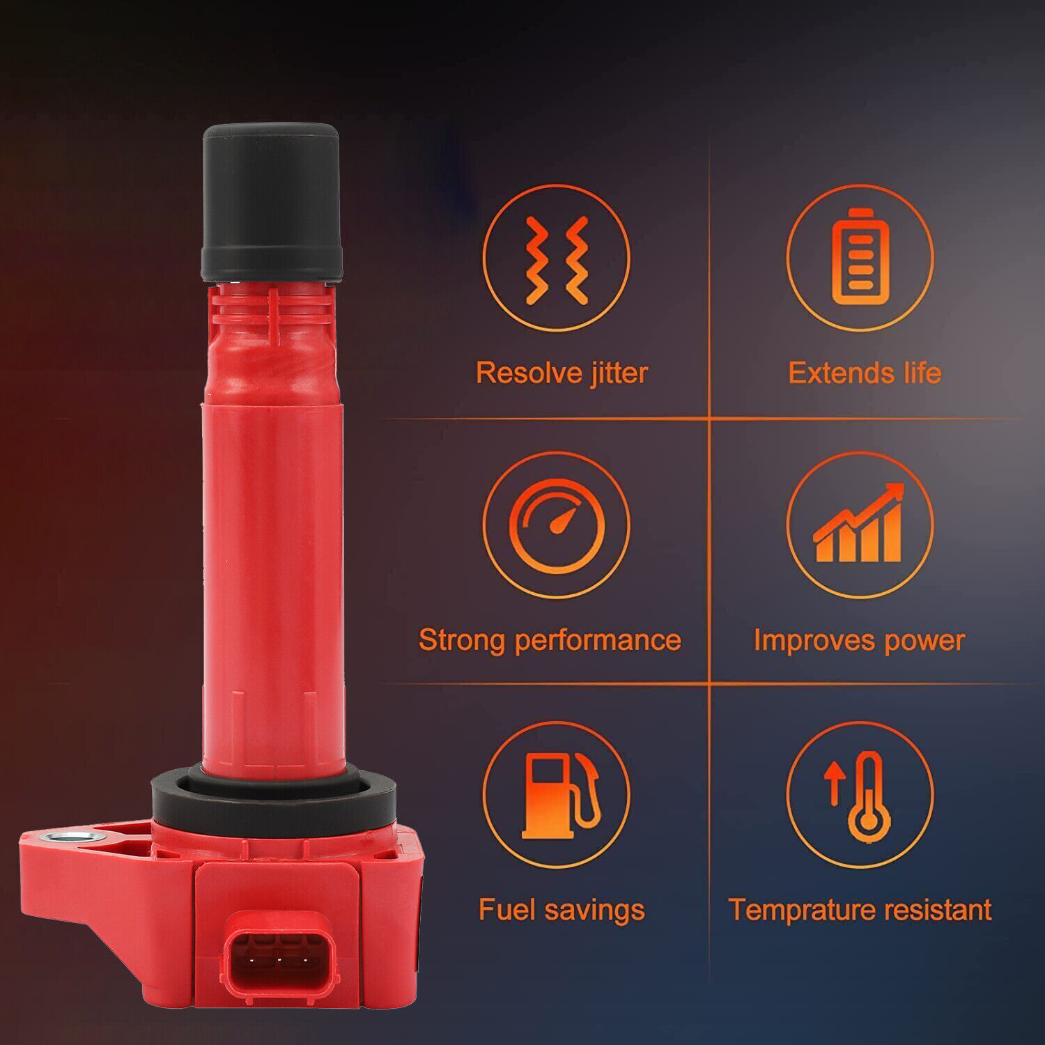 4 Performance Ignition Coil &Spark Plug for 20062011 Honda Civic 1.8L