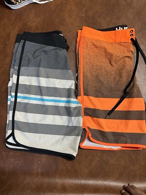 Hurley Trunks Mens 30 Phantom  Board Shorts Npc, Ifbb Lot 2