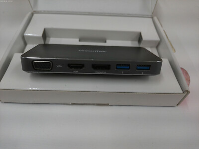 VisionTek - VT200 Dual Display USB-C Docking Station - 901226 - (Without USB)
