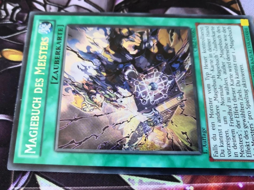 MISPRINT! MAGIEBUCH DES MEISTERS - CBLZ-DE062 Secret Rare / 1. Auflage Medraut - Bild 4 von 4