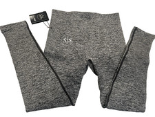 New Sassy Savage Gray Capri Leggings Size XS