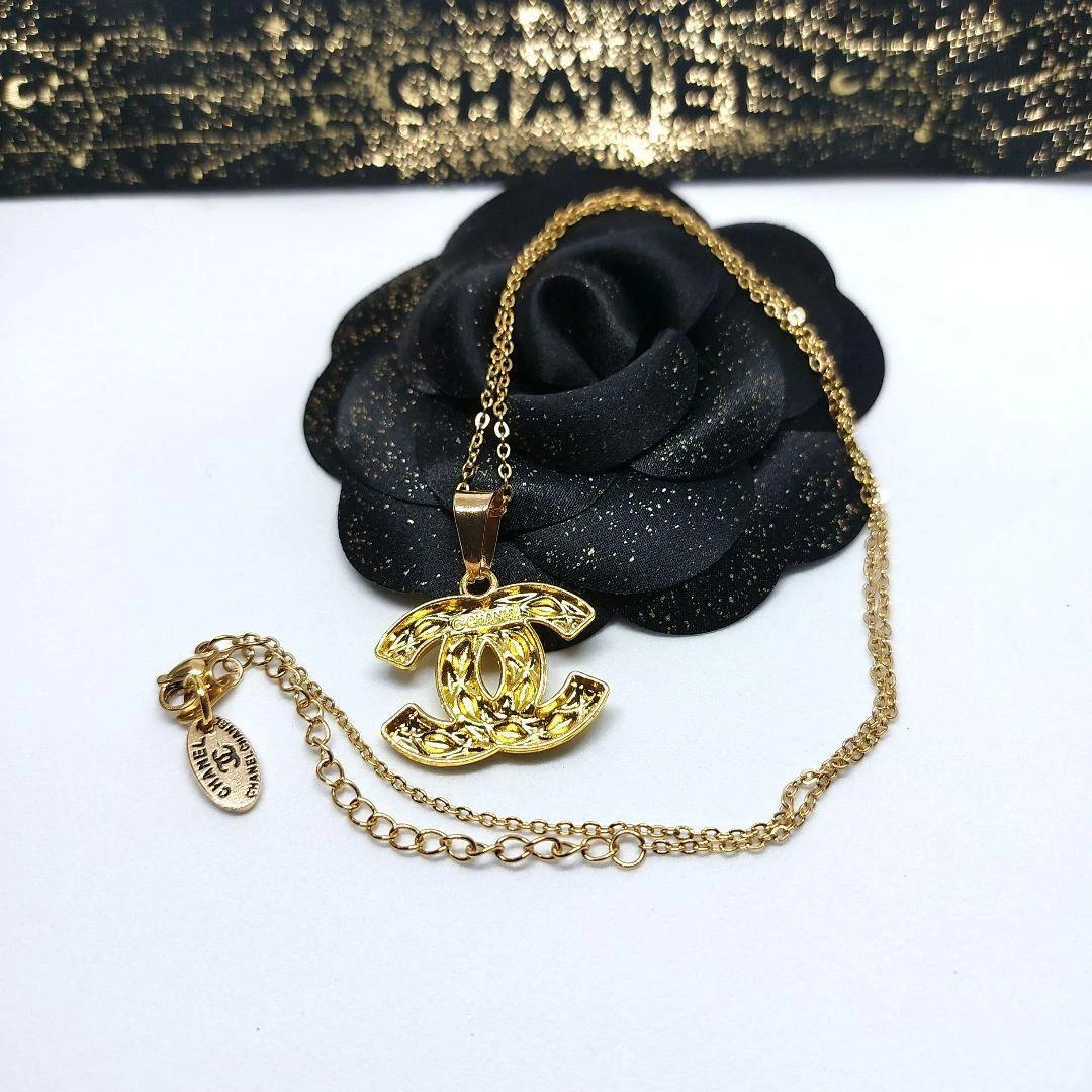 Chanel vintage button charm necklace m16594 eBay
