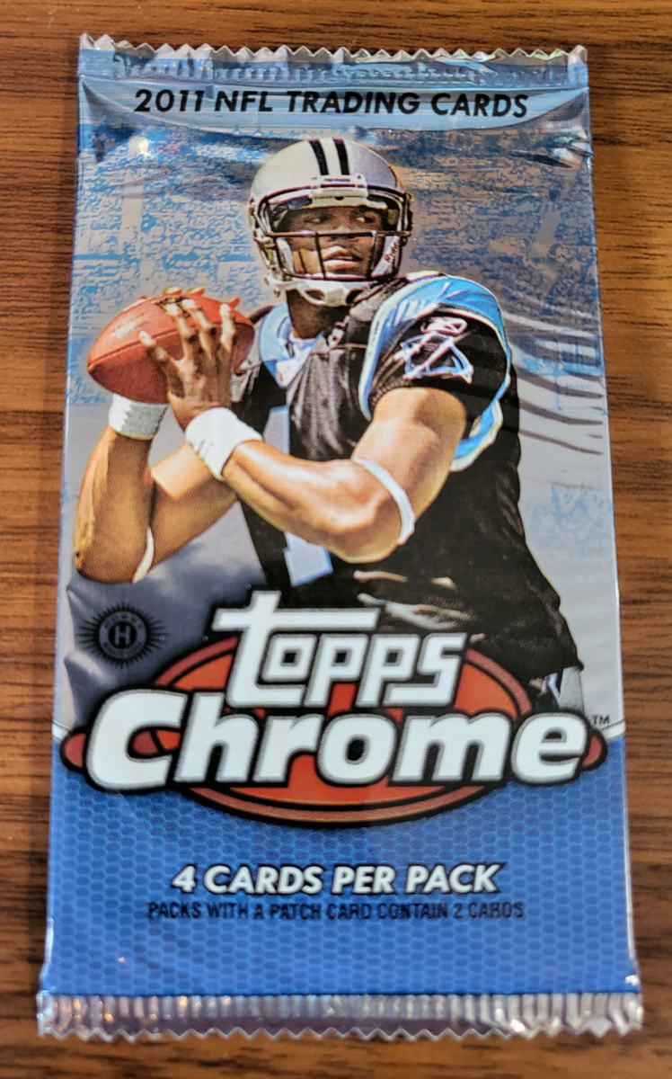 2011 Topps Chrome Football Card Hobby Pack See Full Checklist