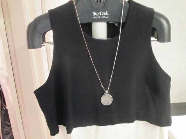 WITCHERY white & black blocked top, XL, SS2016, BNWT RRP $80  - image 2 of 4