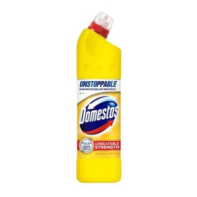 Domestos Citrus Bleach 750ml 25.36 Fl Oz Powerful Cleaning Agent 1 Pack