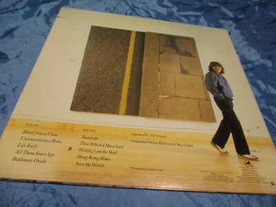 George Harrison , Somewhere in England , Schallplatte , LP , USA '81 , Kult 1613