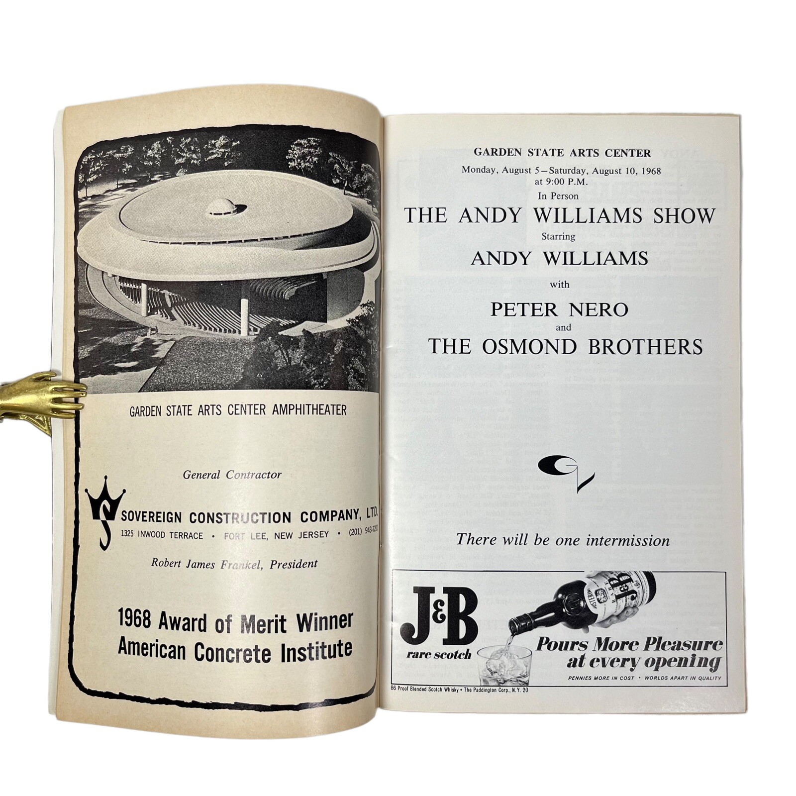 1968 Garden State Arts Center Program Andy Williams Peter Nero Osmond 1968-garden-state-arts-center-program-andy-williams-peter-nero-osmond