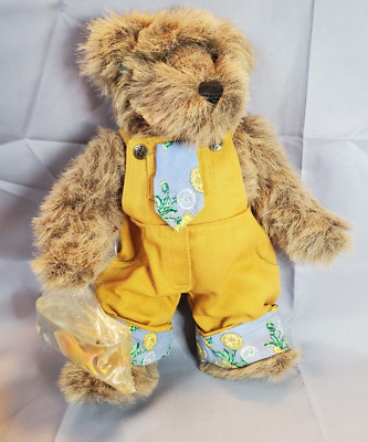 Ashton Drake Bartholomew Bear with Goldfish 1996 Etta Foran Pat Joho Overalls