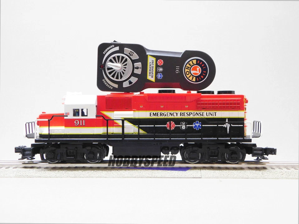 LIONEL EMERGENCY RESPONSE LIONCHIEF DIESEL LOCOMOTIVE #911 O GAUGE 2223040-E NEW - Image 2 of 4