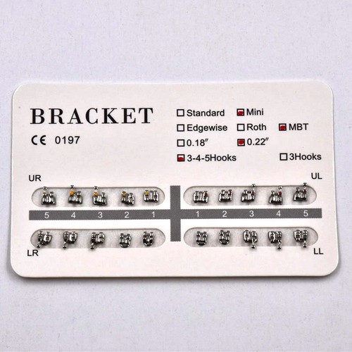 Dental Orthodontic Bracket/Buccal Tube/NITI Arch Wire/Ligature Tie/Elastics Band - Afbeelding 146 van 245