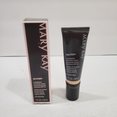 Mary Kay CC Complexion Corrector Cream Sunscreen SPF 15 Very Light 072822 5/25