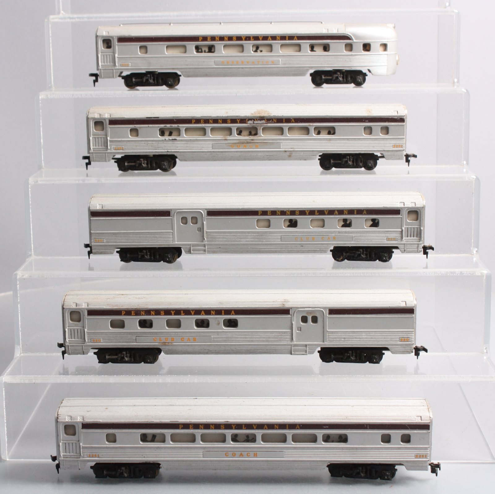 Athearn HO Scale PRR Passenger Cars [5] eBay
