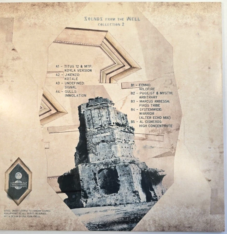 Sounds From The Well Collection 2 LP Album Vinyl record compilation dub techno Foto 2 de 4