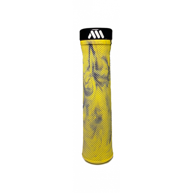 All Mountain Style Berm Grips Camo Yellow