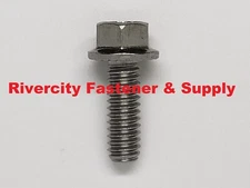 1/4-20x3/4 Flange Bolts 1/4x20 x 3/4" Stainless 1/4x20x3/4 Screws 1/4-20 x 3/4