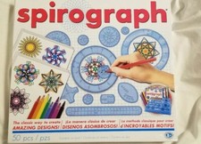 Spirograph Design Set Art Drawing 50 Pieces Hasbro Kahootz