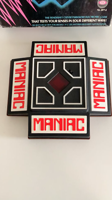 Jeu électronique Electronic Maniac Vintage - Ideal 1979 - Complet Avec Boîte Et Fonctionnel
