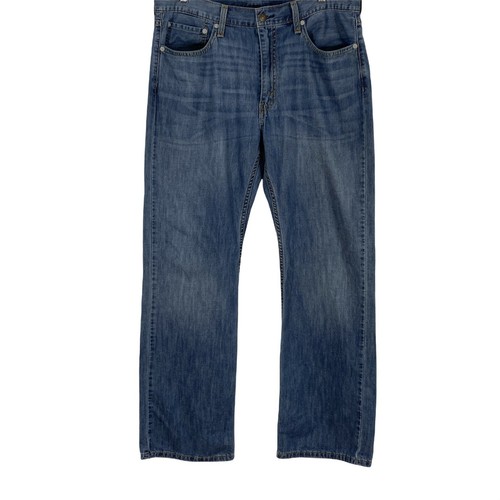Levi's Strauss \u0026 Co 527 Mens Blue Straight Leg Casual Denim Jeans Size W36  L32 | eBay