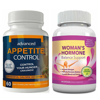 Appetite Control Weight Management & Women's Hormone Balance Support Supplement